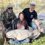 15yo Girl Breaks the Ohio State Record by Catching the Biggest Catfish that Weighed 101-Pounds