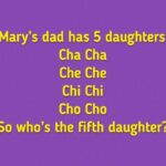 “Can You Figure Out the Fifth Daughter’s Name? A Fun Riddle for You!”