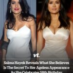 Salma Hayek finally reveals what she believes is the secret to her ageless appearance – and it’s not exercise