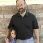 Dad rushes to pick 6-year-old daughter up from school – teacher spots detail on his pants immediately…