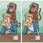 If you have FANTASTIC eyesight, try to find the 3 differences between the cute images