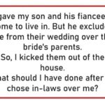 Dad kicks son out of the house after he was excluded from the young man’s wedding