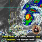 Typhoon Yinxing makes landfall, Philippines calls evacuations, puts troops on standby