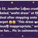 Jennifer Lopez Called ‘Worst Dressed,’ Rocking Disco Ball Outfit with Full Side Cutout at the 2024 TIFF